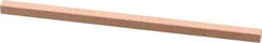 Made in USA - 180 Grit Aluminum Oxide Square Polishing Stone - Very Fine Grade, 5/32" Wide x 4" Long x 5/32" Thick - Caliber Tooling