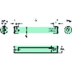 CXS-A22-04-04 Cylindrical Shank With Flat To CoroTurn® XS Double-Ended Adaptor - Caliber Tooling