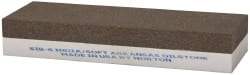 Norton - 6" Long x 2" Wide x 1" Thick, Aluminum Oxide Sharpening Stone - Rectangle, Coarse, Extra Fine Grade - Caliber Tooling