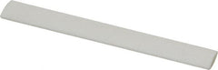 Made in USA - 3" Long x 1/2" Wide x 3/16" Thick, Novaculite Sharpening Stone - Oval, Ultra Fine Grade - Caliber Tooling