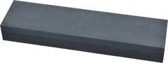 Made in USA - 8" Long x 2" Wide x 1" Thick, Silicon Carbide Sharpening Stone - Rectangle, Coarse, Fine Grade - Caliber Tooling