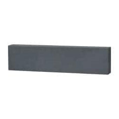 Made in USA - 8" Long x 2" Wide x 1" Thick, Silicon Carbide Sharpening Stone - Rectangle, Medium Grade - Caliber Tooling