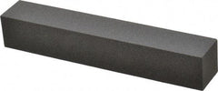 Made in USA - 6" Long x 1" Wide x 1" Thick, Aluminum Oxide Sharpening Stone - Square, Coarse Grade - Caliber Tooling