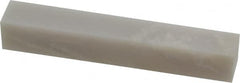 Made in USA - 3" Long x 1/2" Wide x 1/2" Thick, Novaculite Sharpening Stone - Square, Ultra Fine Grade - Caliber Tooling