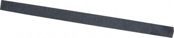 Made in USA - 4" Long x 1/4" Wide x 1/4" Thick, Silicon Carbide Sharpening Stone - Triangle, Medium Grade - Caliber Tooling