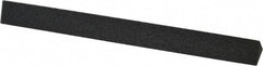 Made in USA - 4" Long x 3/8" Wide x 3/8" Thick, Aluminum Oxide Sharpening Stone - Triangle, Coarse Grade - Caliber Tooling