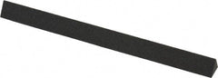 Made in USA - 6" Long x 1/2" Wide x 1/2" Thick, Aluminum Oxide Sharpening Stone - Triangle, Coarse Grade - Caliber Tooling