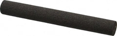 Made in USA - 4" Long x 1/2" Diam x 1/2" Thick, Aluminum Oxide Sharpening Stone - Round, Coarse Grade - Caliber Tooling