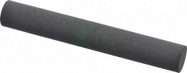 Made in USA - 3" Long x 1/2" Diam x 1/2" Thick, Novaculite Sharpening Stone - Round, Ultra Fine Grade - Caliber Tooling