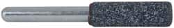 Grier Abrasives - 3/8 x 1-1/4" Head Diam x Thickness, W179, Cylinder, Aluminum Oxide Mounted Point - Caliber Tooling