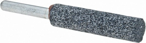 Grier Abrasives - 1/2 x 2" Head Diam x Thickness, W189, Cylinder, Aluminum Oxide Mounted Point - Caliber Tooling