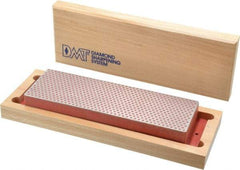 DMT - 8" Long x 2-5/8" Wide x 1-1/4" Thick, Diam ond Sharpening Stone - Rectangle, 600 Grit, Fine Grade - Caliber Tooling