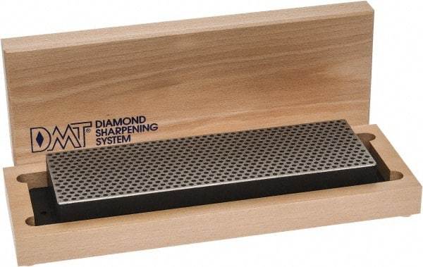 DMT - 8" Long x 2-5/8" Wide x 1-1/4" Thick, Diam ond Sharpening Stone - Rectangle, 220 Grit, Extra Coarse Grade - Caliber Tooling