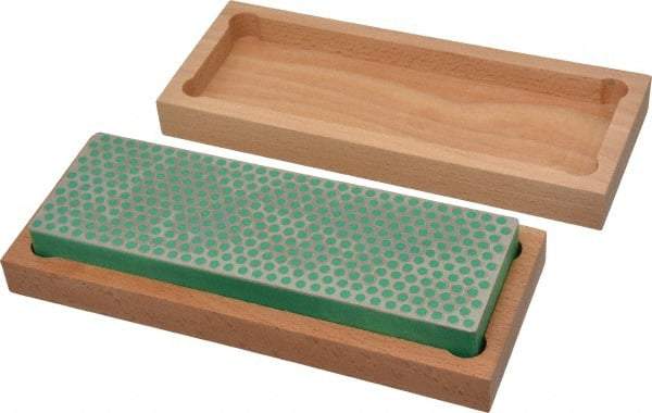 DMT - 6" Long x 2" Wide x 3/4" Thick, Diam ond Sharpening Stone - Rectangle, 1200 Grit, Extra Fine Grade - Caliber Tooling