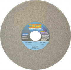 Norton - 8" Diam x 1-1/4" Hole x 1/2" Thick, K Hardness, 46 Grit Surface Grinding Wheel - Aluminum Oxide, Type 1, Coarse Grade, 3,600 Max RPM, Vitrified Bond, No Recess - Caliber Tooling