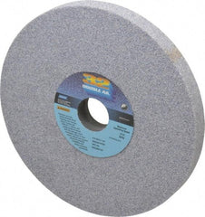 Norton - 8" Diam x 1-1/4" Hole x 3/4" Thick, I Hardness, 46 Grit Surface Grinding Wheel - Aluminum Oxide, Type 1, Coarse Grade, 3,105 Max RPM, Vitrified Bond, No Recess - Caliber Tooling