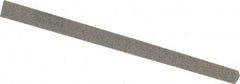 Norton - 4" Long x 1/4" Wide x 1/4" Thick, Aluminum Oxide Sharpening Stone - Triangle, Coarse Grade - Caliber Tooling