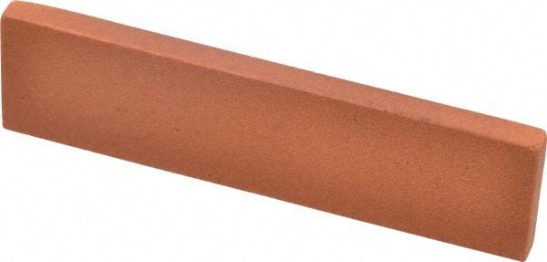 Norton - 4" Long x 1" Wide x 1/4" Thick, Aluminum Oxide Sharpening Stone - Rectangle, Fine Grade - Caliber Tooling