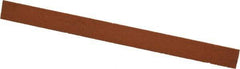 Norton - 6" Long x 1/2" Wide x 1/2" Thick, Aluminum Oxide Sharpening Stone - Triangle, Fine Grade - Caliber Tooling