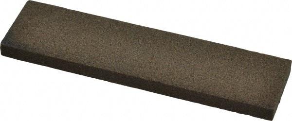 Norton - 4" Long x 1" Wide x 1/4" Thick, Aluminum Oxide Sharpening Stone - Rectangle, Coarse Grade - Caliber Tooling