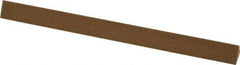 Norton - 6" Long x 1/2" Wide x 1/2" Thick, Aluminum Oxide Sharpening Stone - Triangle, Medium Grade - Caliber Tooling