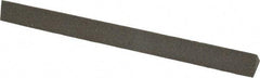 Norton - 6" Long x 1/2" Wide x 1/2" Thick, Aluminum Oxide Sharpening Stone - Triangle, Coarse Grade - Caliber Tooling