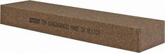 Norton - 8" Long x 2" Wide x 1" Thick, Aluminum Oxide Sharpening Stone - Rectangle, Coarse Grade - Caliber Tooling