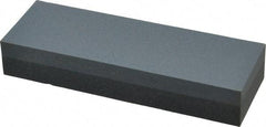 Norton - 6" Long x 2" Wide x 1" Thick, Silicon Carbide Sharpening Stone - Rectangle, Coarse, Fine Grade - Caliber Tooling