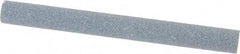 Norton - 4" Long x 3/8" Diam x 3/8" Thick, Silicon Carbide Sharpening Stone - Round, Medium Grade - Caliber Tooling