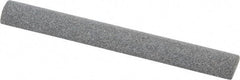 Value Collection - Half Round, Silicon Carbide, Toolroom Finishing Stick - 4" Long x 1/2" Wide, Coarse Grade - Caliber Tooling