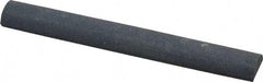 Value Collection - Half Round, Silicon Carbide, Toolroom Finishing Stick - 4" Long x 1/2" Wide, Fine Grade - Caliber Tooling