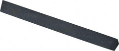 Value Collection - Three Square, Silicon Carbide, Toolroom Finishing Stick - 4" Long x 3/8" Wide, Fine Grade - Caliber Tooling