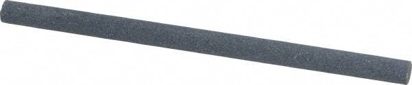 Value Collection - Round, Silicon Carbide, Toolroom Finishing Stick - 4" Long x 1/4" Wide, Fine Grade - Caliber Tooling