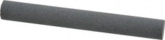 Value Collection - Round, Silicon Carbide, Toolroom Finishing Stick - 4" Long x 1/2" Wide, Fine Grade - Caliber Tooling