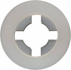 Made in USA - #10 Screw, 0.177" ID, Nylon Internal Tooth Lock Washer - 29/64" OD, Grade 6/6 - Caliber Tooling