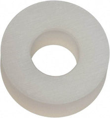 Made in USA - #6 Screw, Grade 6/6 Nylon Standard Flat Washer - 3.56mm ID x 5/16" OD, 3.18mm Thick - Caliber Tooling