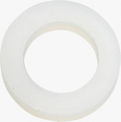 Made in USA - 5/16" Screw, Grade 6/6 Nylon Standard Flat Washer - 8.05mm ID x 1/2" OD, 2.36mm Thick - Caliber Tooling