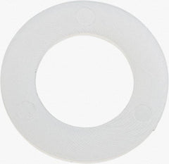 Made in USA - 7/16" Screw, Grade 6/6 Nylon Standard Flat Washer - 11.25mm ID x 3/4" OD, 0.81mm Thick - Caliber Tooling