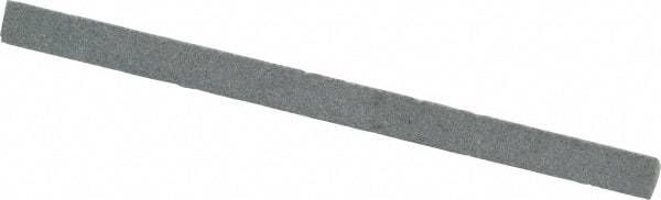 Value Collection - Three Square, Aluminum Oxide, Toolroom Finishing Stick - 4" Long x 1/4" Wide, Medium Grade - Caliber Tooling