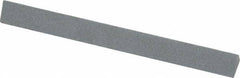 Value Collection - Three Square, Aluminum Oxide, Toolroom Finishing Stick - 4" Long x 3/8" Wide, Medium Grade - Caliber Tooling