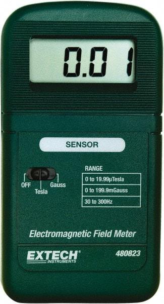 Extech - 30 to 300 Hz, LCD Display, EMF and ELF Meter - Caliber Tooling