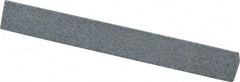 Value Collection - Three Square, Aluminum Oxide, Toolroom Finishing Stick - 4" Long x 1/2" Wide, Coarse Grade - Caliber Tooling