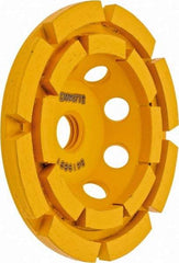 DeWALT - 4" Diam, Surface Grinding Wheel - Diamond, 15,000 Max RPM - Caliber Tooling