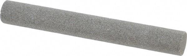 Value Collection - Round, Aluminum Oxide, Toolroom Finishing Stick - 4" Long x 1/2" Wide, Coarse Grade - Caliber Tooling