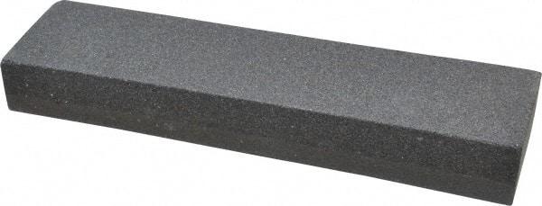 Value Collection - 8" Long x 2" Wide x 1" Thick, Silicon Carbide Sharpening Stone - Rectangle, 100/180 Grit, Fine, Very Fine Grade - Caliber Tooling