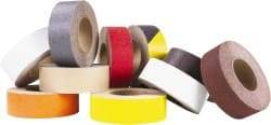 NMC - Orange Solid Color Anti-Slip Vinyl Tape - 4" Wide x 60' Long x 0.02" Thick, General Traffic - Caliber Tooling