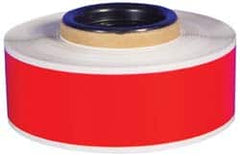 NMC - 984" Long, Red Vinyl Tape - For UDO LP400 Label Printer - Caliber Tooling