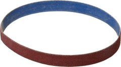 Norton - 1/2" Wide x 12" OAL, 80 Grit, Ceramic Abrasive Belt - Ceramic, Medium, Coated, Y Weighted Cloth Backing, Series R981 - Caliber Tooling