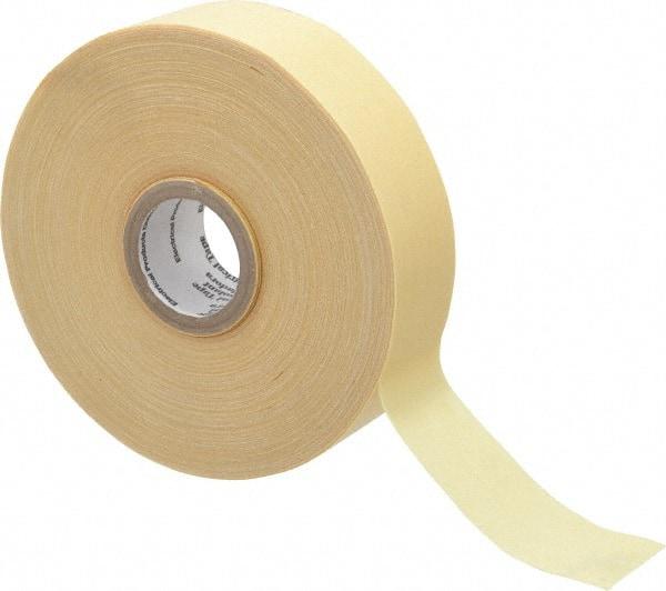 3M - 1" x 110', Yellow Cotton Cloth Electrical Tape - Series 2520, 8 mil Thick, 800 V/mil Dielectric Strength, 50 Lb./Inch Tensile Strength - Caliber Tooling