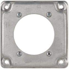 Cooper Crouse-Hinds - Electrical Outlet Box Steel Square Surface Cover - Caliber Tooling